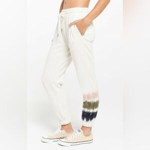 Z Supply Selene Stripe Tie Dye Joggers XS
